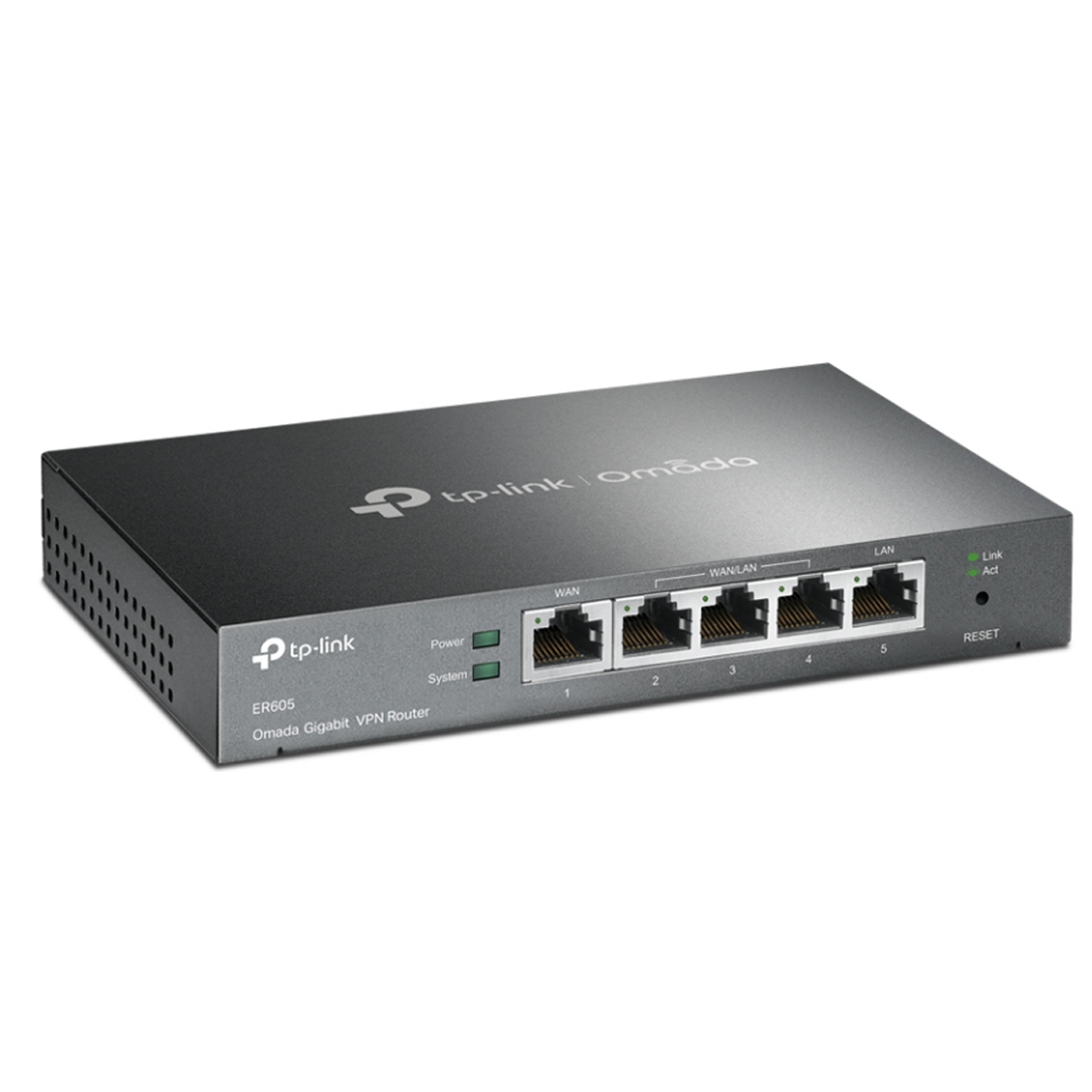 TP-Link ER605 Omada Gigabit VPN Router Left